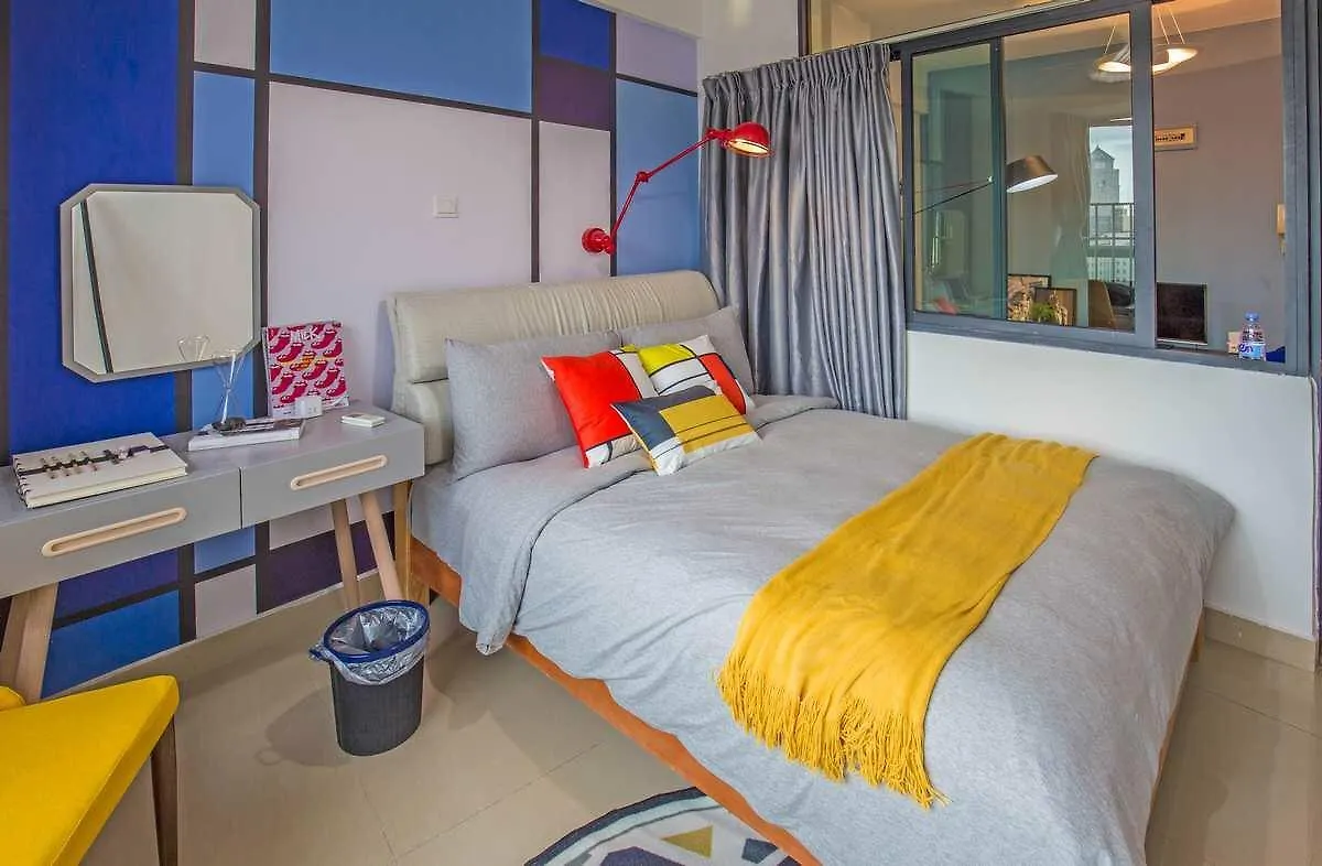 Zhuhai Xiangzhou District -Locals Apartment- Gongbei Port-00132520 Locals Apartment 00132520 סין